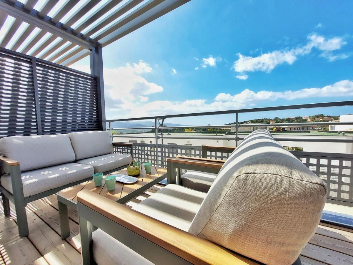 Appartement Catalina - Double Terrasse - Wifi - Clim - Porticcio 포르티씨오 외부 사진