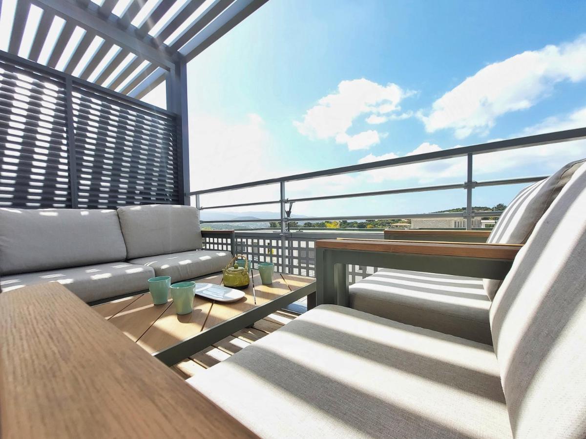 Appartement Catalina - Double Terrasse - Wifi - Clim - Porticcio 포르티씨오 외부 사진